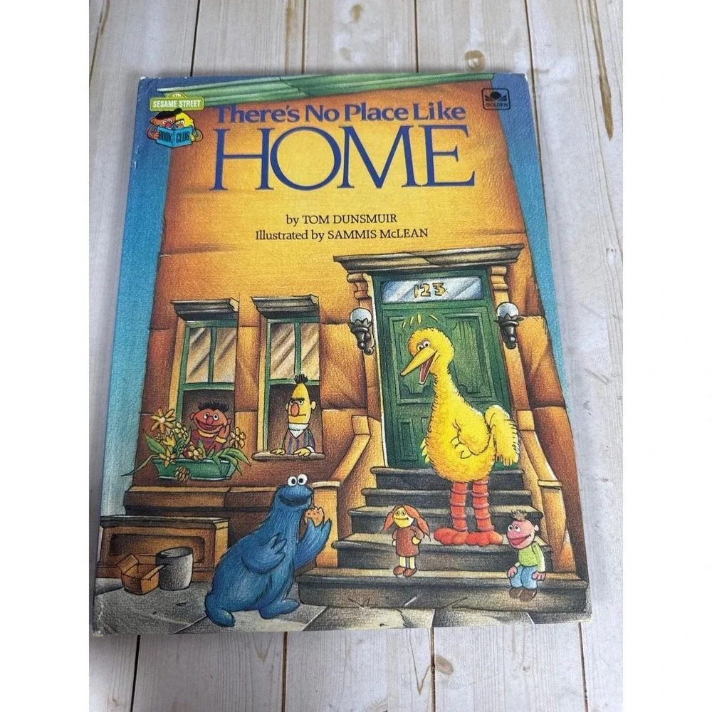 Vintage Sesame Street Book Club Lot 8 Big‎ Bird Friendship Stories 1980s